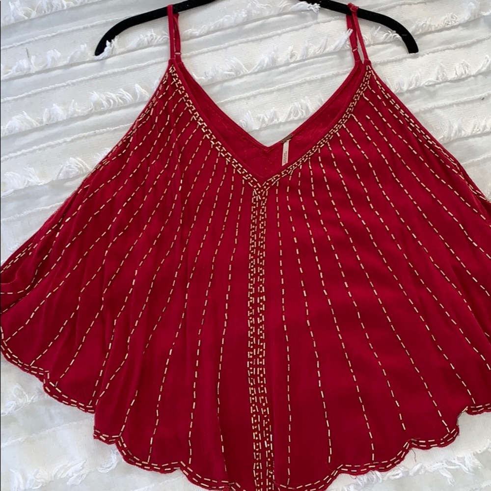 Free People Beaded Tank